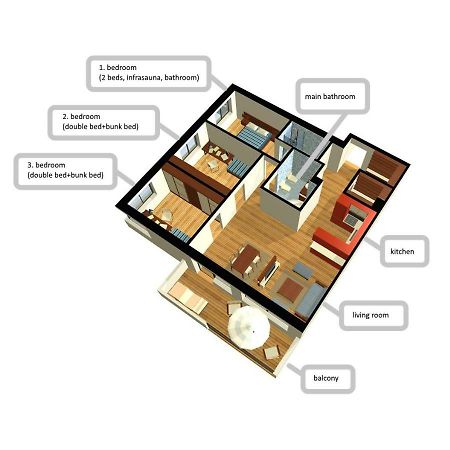 Apartman Donovaly Panorama 31C 4I Dış mekan fotoğraf